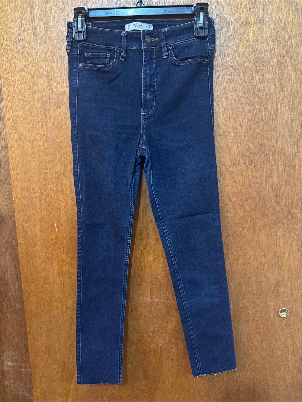 Abercrombie & Fitch Dark Indigo Skinny Jeans